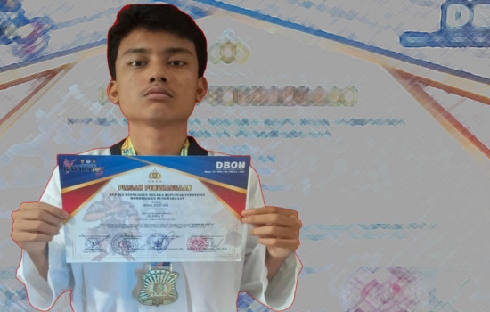 Ibnu Reifan Raih Juara 1 Kejuaraan Garuda Bhayangkara Presisi Nasional